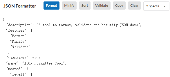 JSON Formatter
